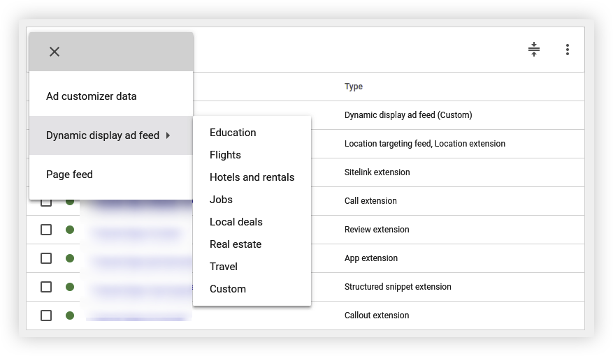 Uploading feed to Google AdWords