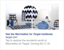 Facebook right column&nbsp;&mdash; carousel ads&nbsp;&mdash; image